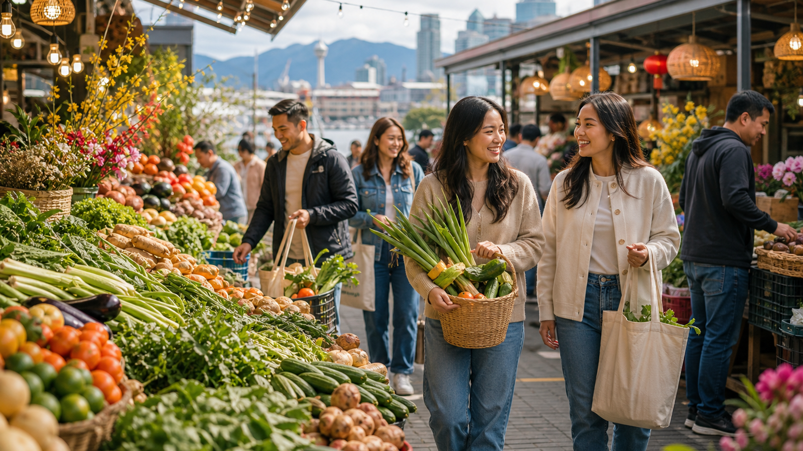 Quầy hàng Việt tại Vancouver